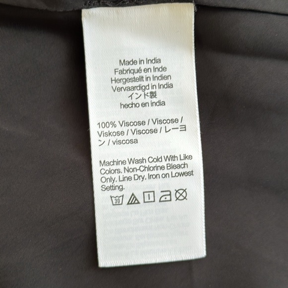 J Crew Drapey T-shirt top Womens XS‎ Black - Picture 8 of 10